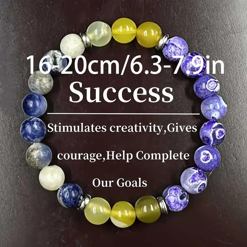 A Set Of 9 Magical Crystal Bracelets, Symbolizing Peace, Wealth, Prosperity, Friendship, Good Luck, Love - Crystal Beads Bring Optimism And Positivity, Confidence And Strength, With Elastic Stretching - Perfect For Christmas And Halloween.