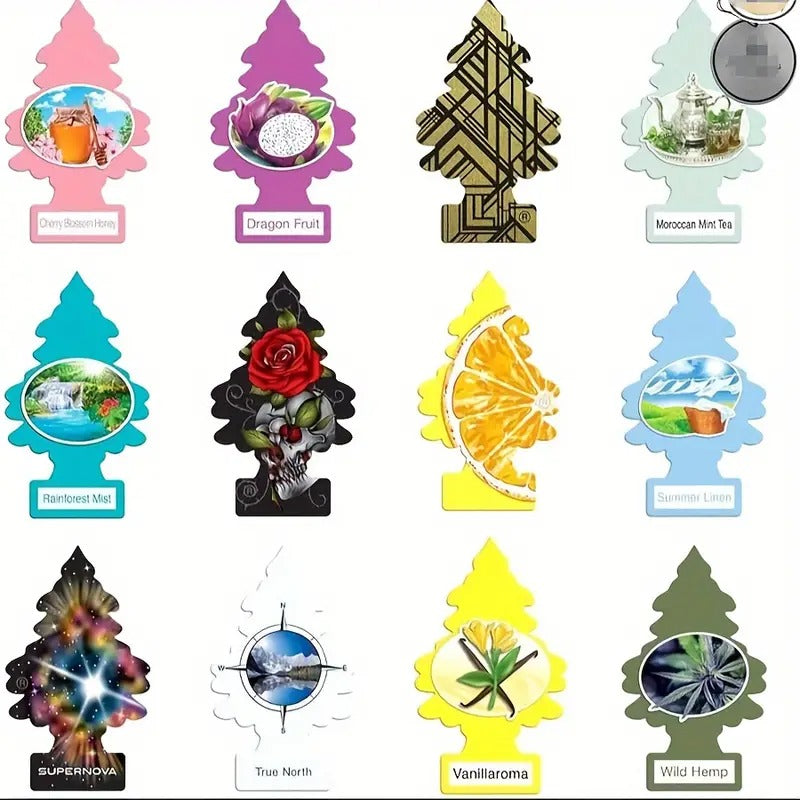 [Rare Variety] Rare Variety Pack Of 10 Fresheners | 10 Different Rare Scents | Car Air Freshener Home Air Freshener Trucks, RV