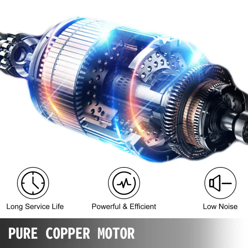 VEVOR 900W Electric Rebar Bender 5/8Inch 16mm Hydraulic Electric Hand Held Rebar Bender Machine for Bending Steel Rope