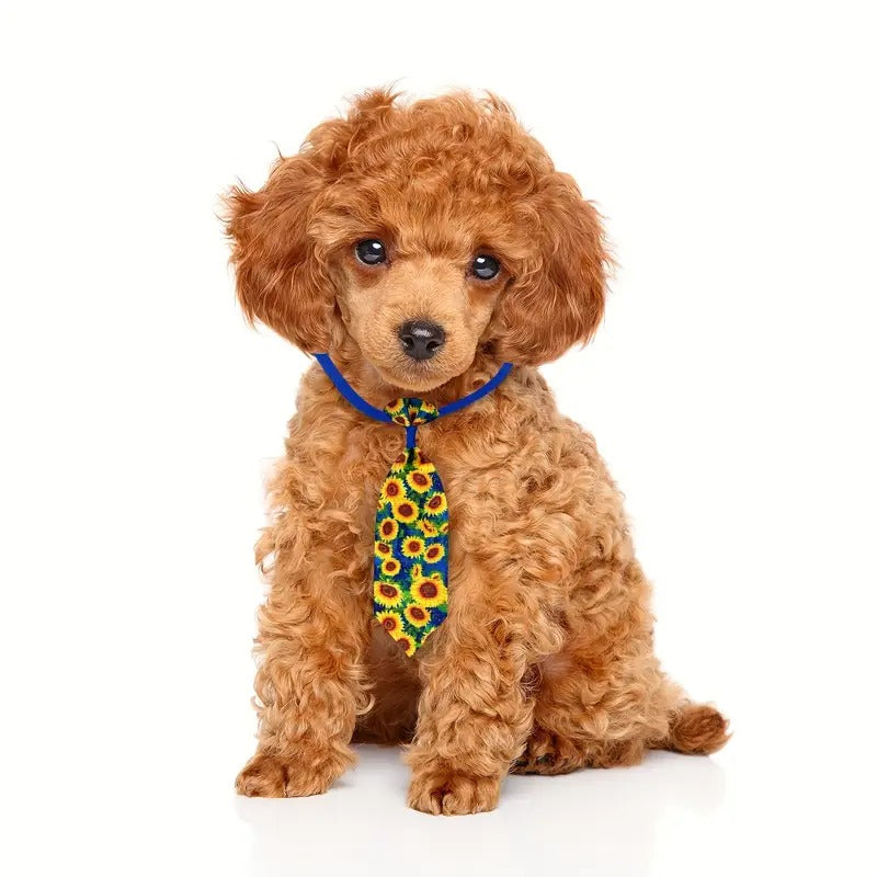 50pcs Multi Style Dog Neckties Adjustable Summer Small Dog Bowties Washable Pet Dog Bow Ties Collars Mixed Colors Pet Grooming Accessories For Dogs Bulk