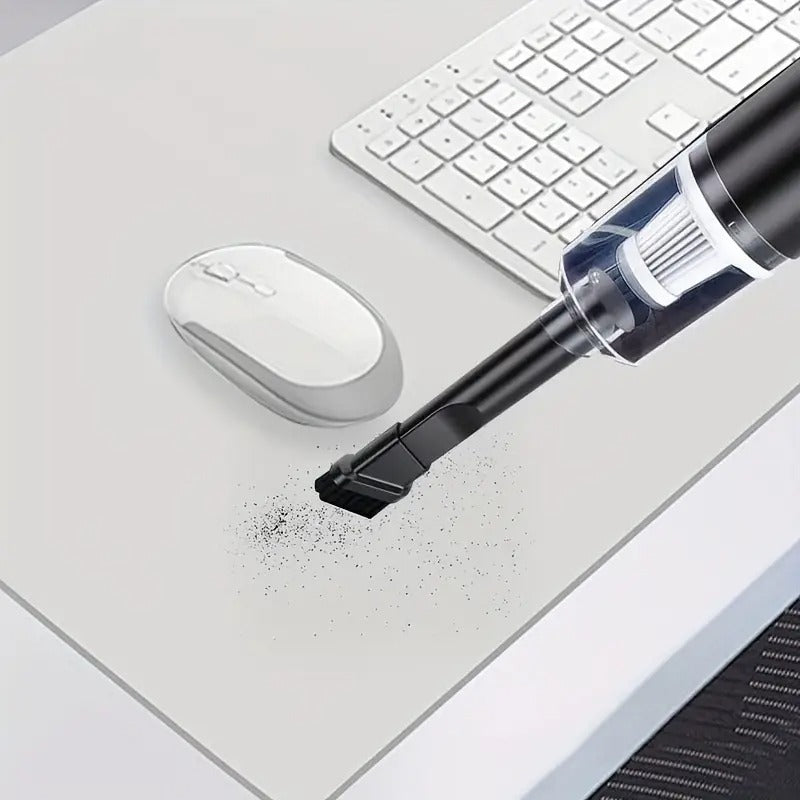 Multifunctional Wireless Charging Mini Vacuum Cleaner, Large Suction Power, Wireless Power Supply, Suitable for Computer Cleaning, Household Cleaning, Car Cleaning, Valentine'S Day And New Year'S Gift,July 4Th Gifts