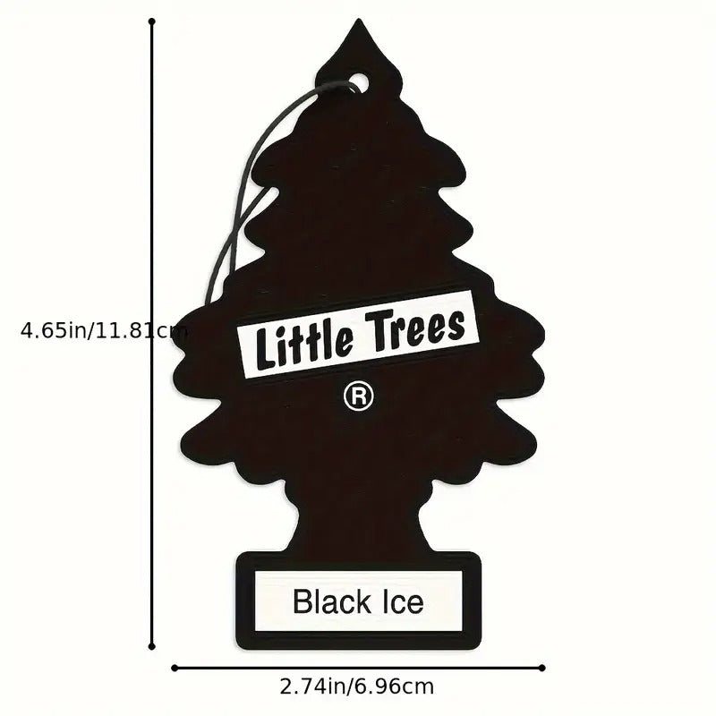 10 Small Tree-Shaped Car Air Freshener Hanging Decoration, Vibrant Design, Provides Long-Lasting Scent Car or Home, Hanging Paper Art Tree Home or Car Interior