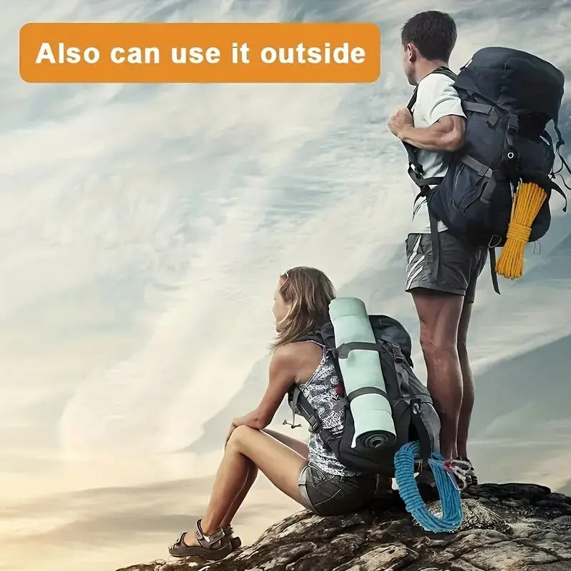 10pcs Heavy-Duty Extension Cord Organizer Hangers with Super-Strong Industrial Hooks & Loops -