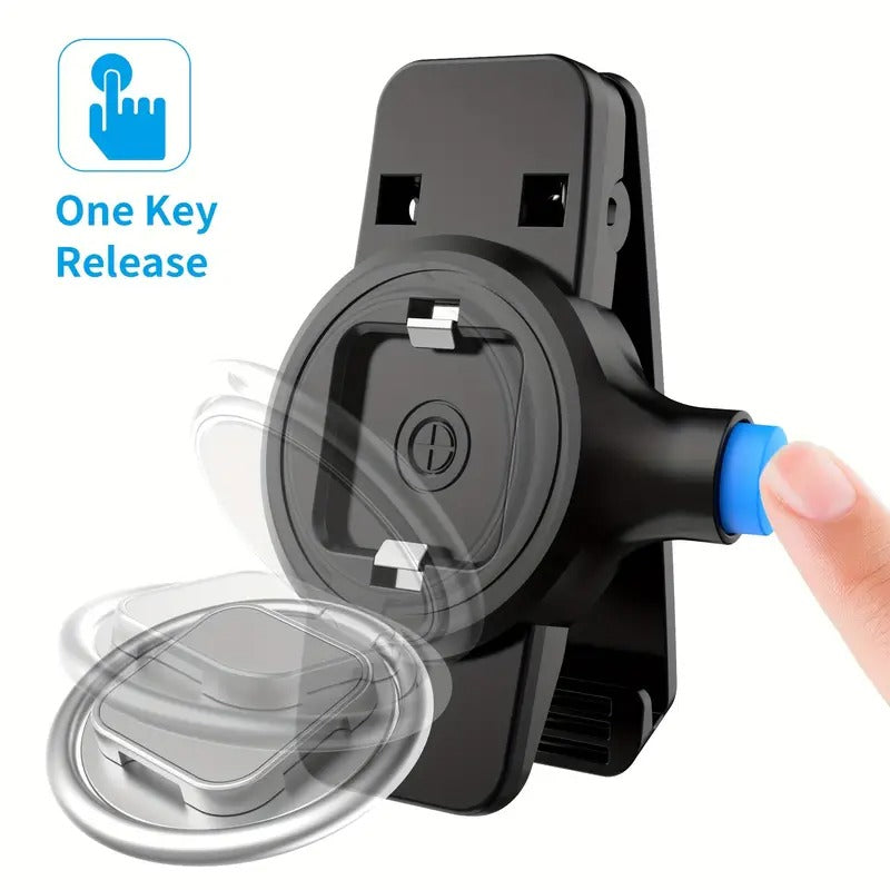 Portable Snap Closure Belt Clip Phone Holder Running Quick-release Waist Clip For IPhone 15 14 13 12 11 Pro Max Samsung