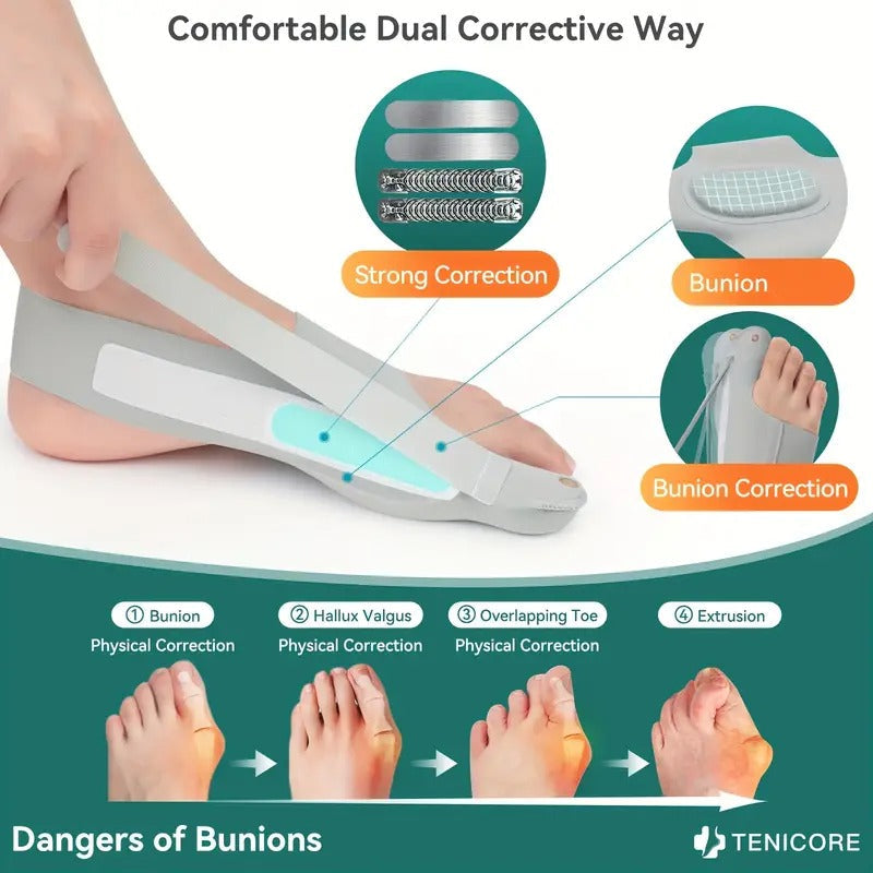 2pcs Corrector Sleeves with 4-Point Fixation