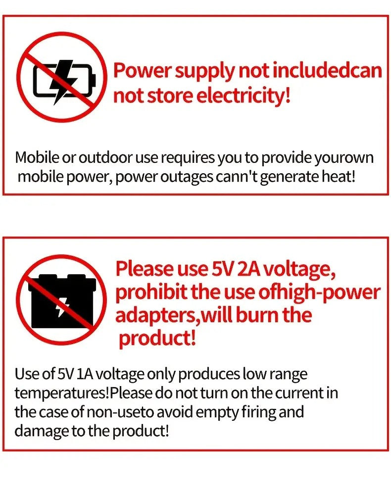 [Vibration Heat Pad for Hip] 3 Temp Vibration Hip Massager - USB Electric Heated Hip and Thigh/Buttock Pad with Timing Setting S/M