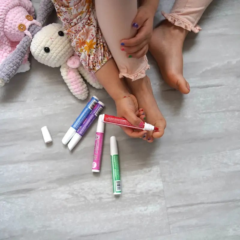 Piggy Paint Pen Bundle - Kids Non-toxic Nail Polish