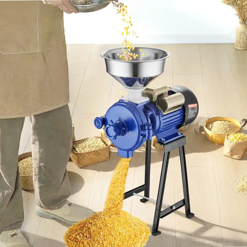VEVOR 3000W Electric Grain Grinder Corn Wheat Flour Cereal Mill Dry Grinder