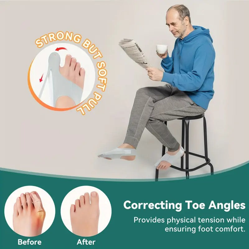 2pcs Corrector Sleeves with 4-Point Fixation