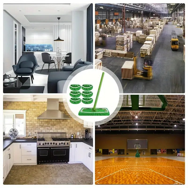 Reusable Microfiber Mop Pads For Swiffer Sweeper Mop - Dry Sweeping Cloths & Wet Mopping Cloths For Household Cleaning - Washable Wet Pads For Mopping Floors - 15Pack