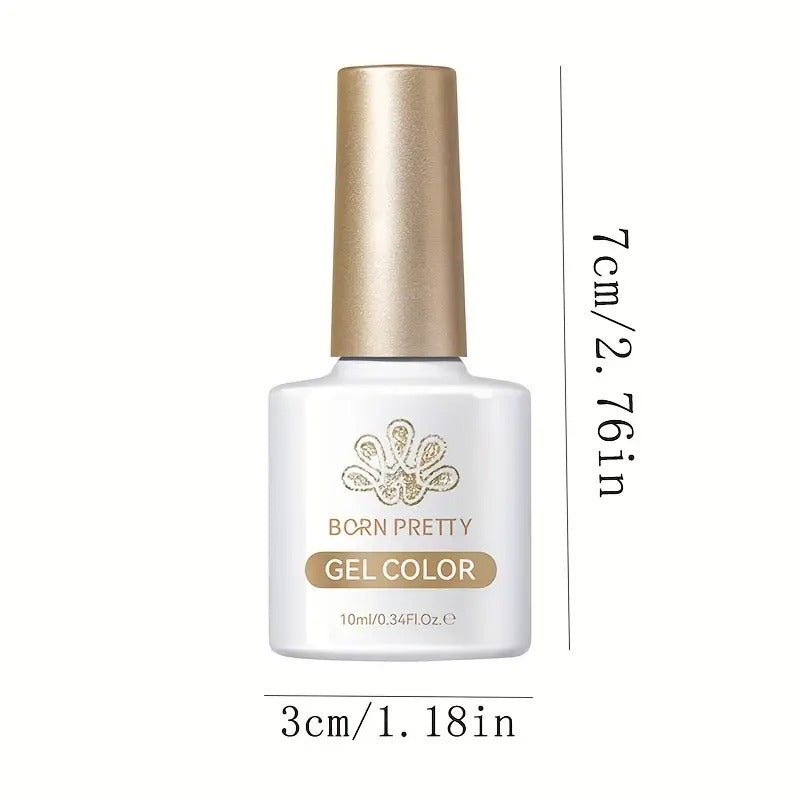 6pcs/set BORN PRETTY Cat Eye Gel Nail Polish, 0.34oz, Flowing Series, Alcohol Free, for Nails DIY