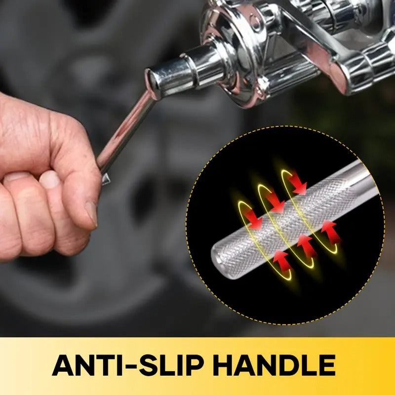 [Heavy Duty Wrench] SANK Torque Multiplier Wrench, Heavy Duty 1:20 Labor Saving Wrench | 17mm/19mm/21mm Sockets, Extension Wrench Set for Loosening Car Tire Lug Nuts,