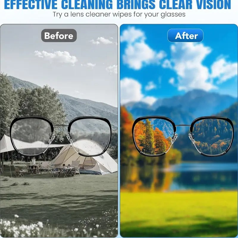 40pcs of Screen Cleaning Cloth- Alcohol-Wipes, Quick Drying, No Residue, No Damage to Screen, Lens, Special Cleaning Cloth Electronic Device Screen, a Simpler Way