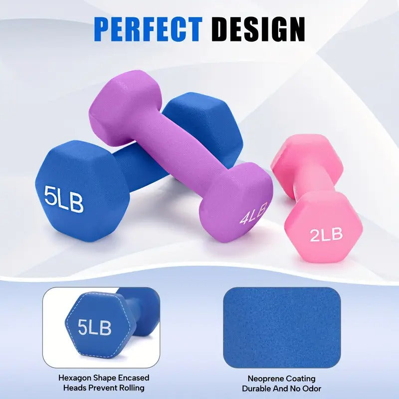 Adjustable Dumbbell Hand Weights Set - Gift Box Style, Multi-Purpose, Space-Saving for Home Gym