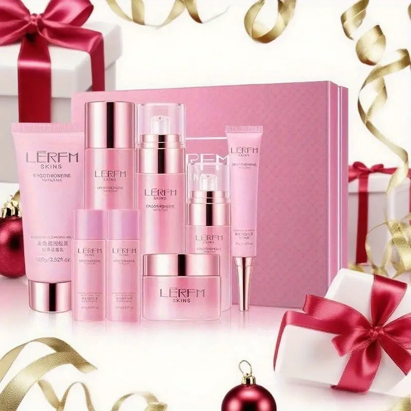 Ergothioneine Facial Kit - Smooth & Hydrate, Ideal Gift for Loved Ones