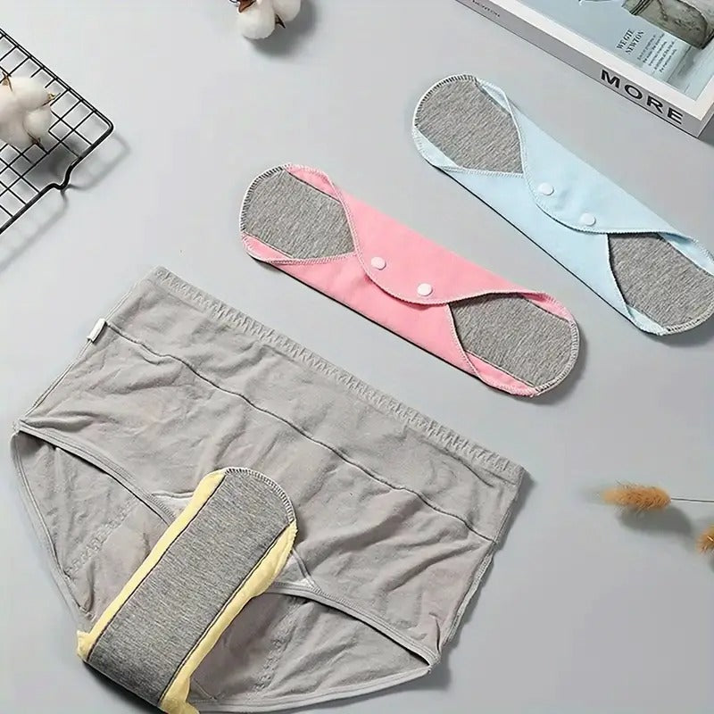 Adult Washable Sanitary Pads: Waterproof and Leak-proof Sanitary Pads Urine Pads Graphene Elderly Panty Pads