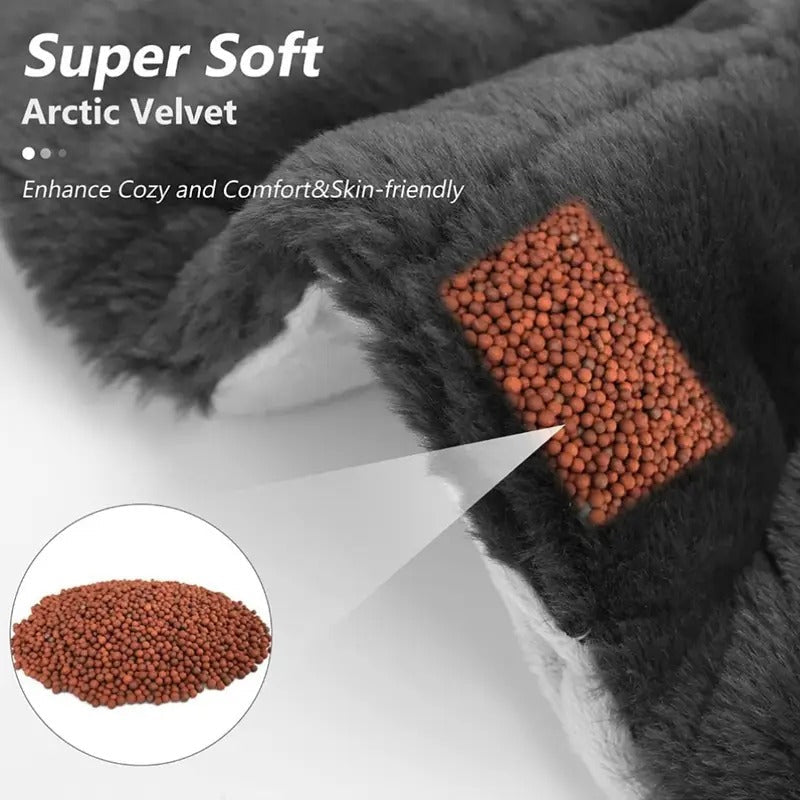 [UTK Heated Wrap] UTK Large Heated Neck Shoulder Wrap | 24"x 20" Electric Heating Pad With Weighted Design And Auto Shut Off | Relaxation, Mother's Day Gift