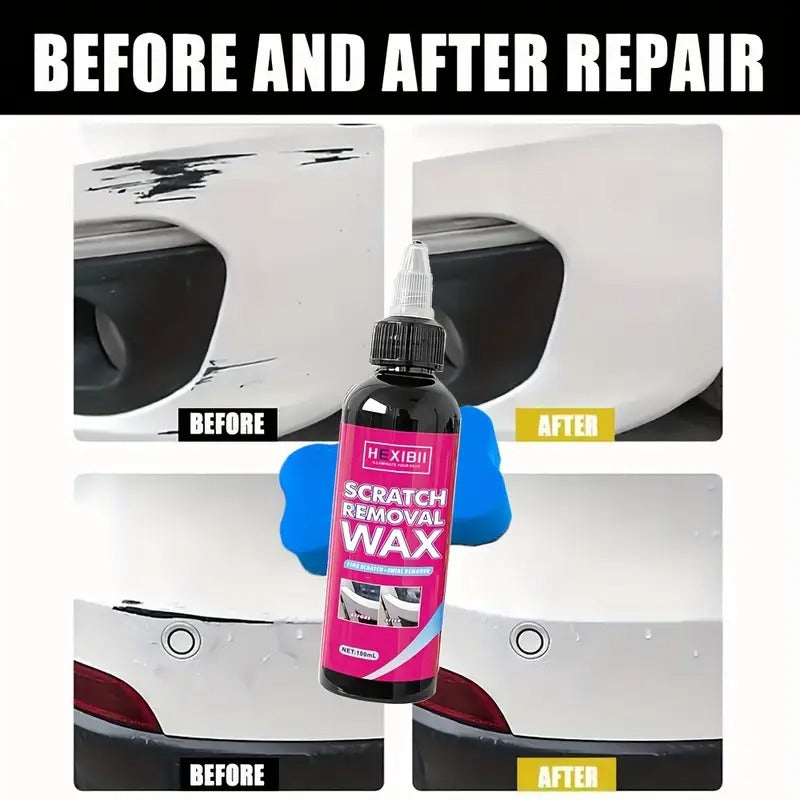 Removes Fine Surface Scratches Car Scratch Remover Wax, Car Care Kit for Vehicles Including Cars, RV, Trucks And Motorcycles