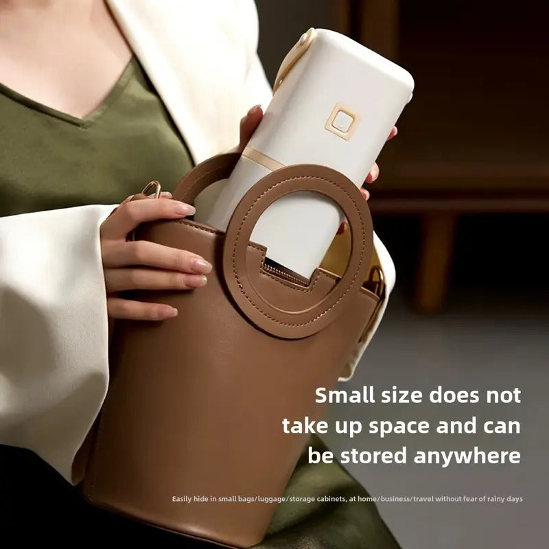 Portable Mini Dryer with Timer - Compact, Convenient, Quick Drying Solution for Apartments, Dorms, RVs - Delicates Bag Included