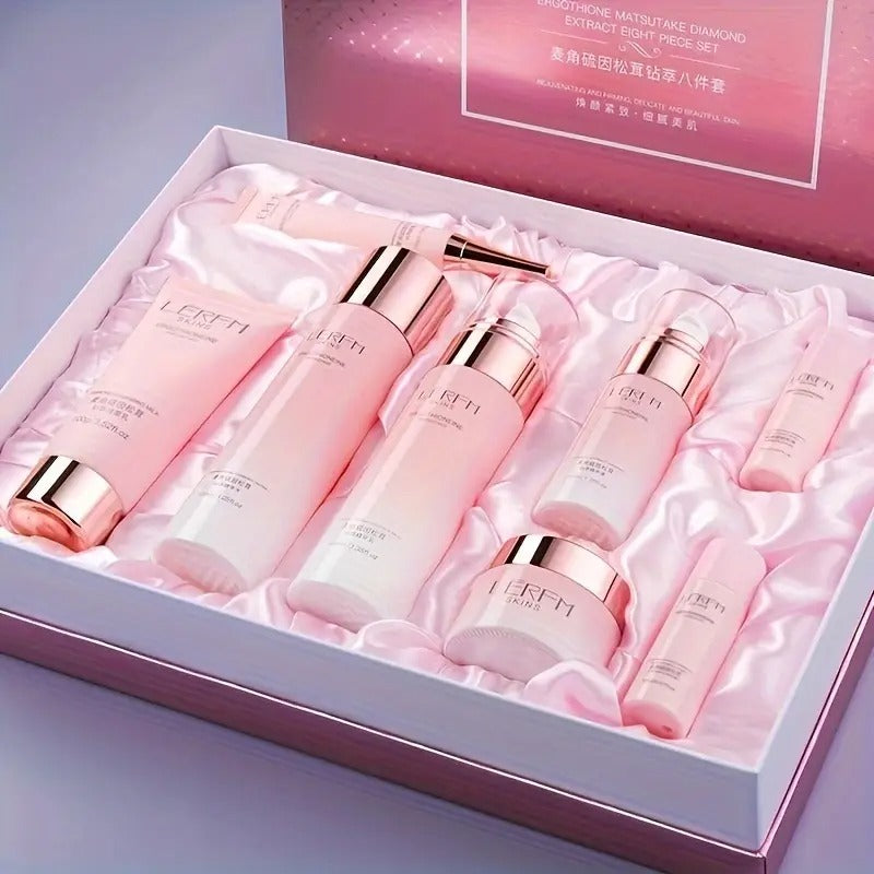 Ergothioneine Facial Kit - Smooth & Hydrate, Ideal Gift for Loved Ones