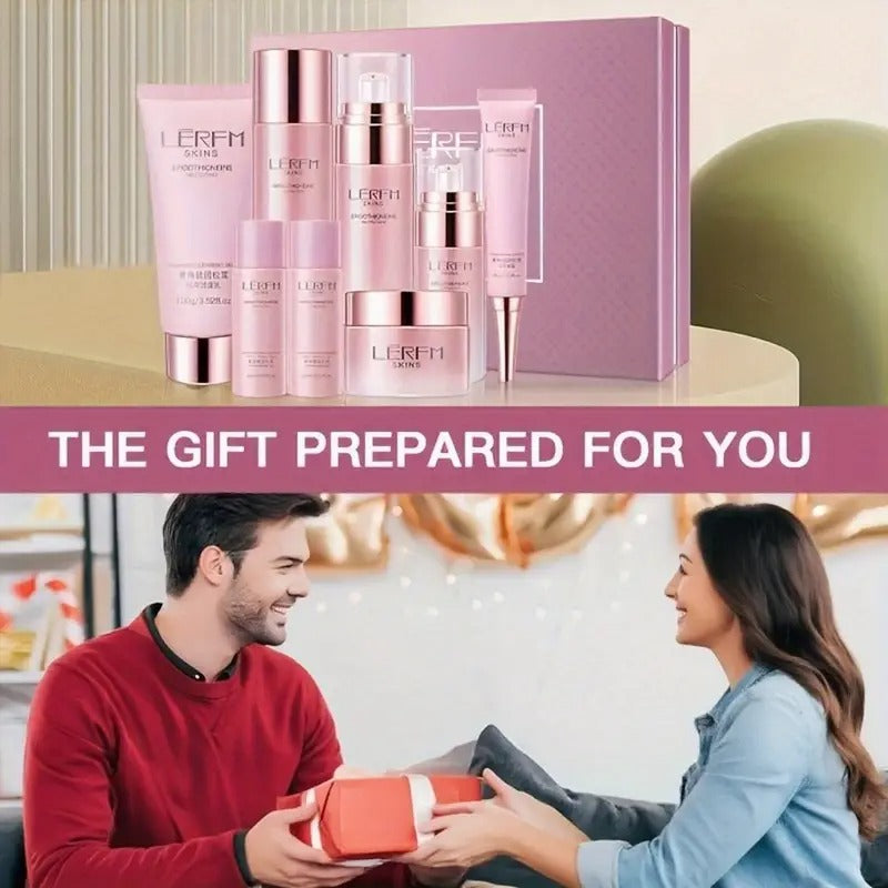 Ergothioneine Facial Kit - Smooth & Hydrate, Ideal Gift for Loved Ones