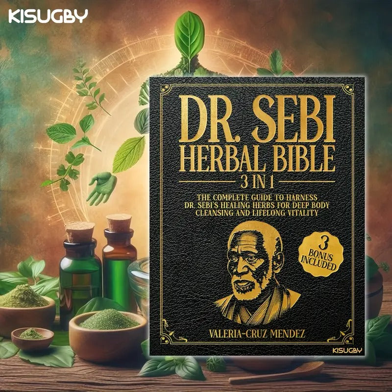[3 IN 1, Dr. Sebi Herbal Bible] Dr. Sebi [3 IN 1] Herbal Bible | Complete Guide to Deep Body Cleansing and Lifelong Vitality