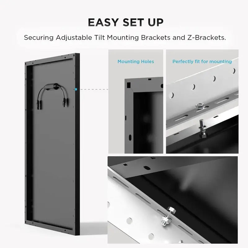 ECOFLOW Power Station RIVER 2 Pro 700 with 100W Rigid Solar Panel (Separate Shipment), 716Wh LiFePO4 Battery Portable Power Station, 4x800W AC Outlets (1600W Surge), Solar Power Bank for