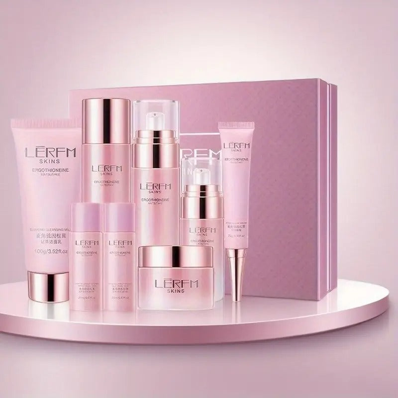 Ergothioneine Facial Kit - Smooth & Hydrate, Ideal Gift for Loved Ones