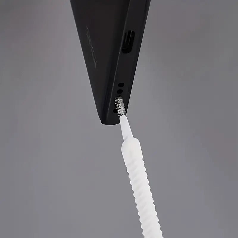 10pcs Mini Brush Set: Anti-Clogging Shower Spray, Mobile & Pore Cleaner - Ideal For Bathroom, Car & Digital Devices