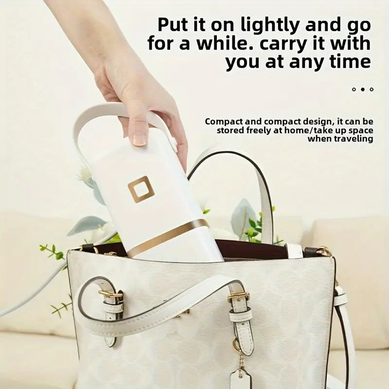 Portable Mini Dryer with Timer - Compact, Convenient, Quick Drying Solution for Apartments, Dorms, RVs - Delicates Bag Included