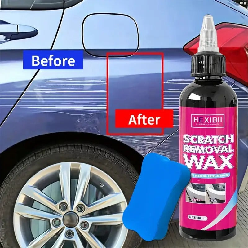 Removes Fine Surface Scratches Car Scratch Remover Wax, Car Care Kit for Vehicles Including Cars, RV, Trucks And Motorcycles
