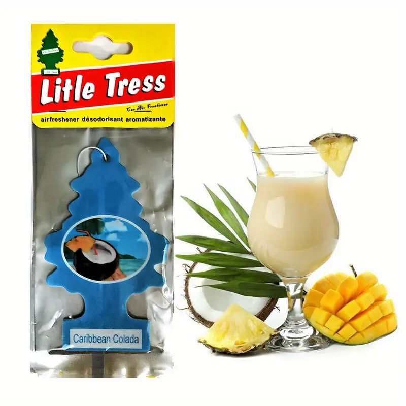 [6-Scent Car Air Freshener] Little Branch Car Air Freshener - 6 Scented Spheres (Strawberry, Pine, American Flag, Black Ice, New Coke, Chocolate Chip Cookie) | Festive Holiday Decor for Home & Vehicle | Playful Design
