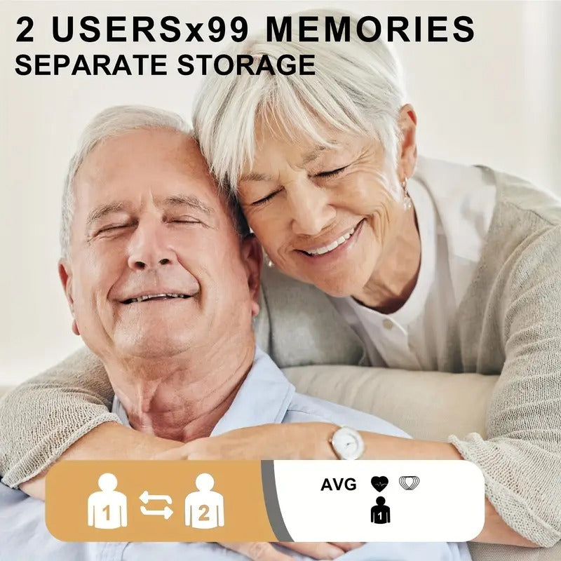 1pc MD1820 Wrist Blood Pressure Monitor with LCD Display, Adjustable Cuff, Pulse Rate Detection & Irregular Heartbeat Alarm - USB Rechargeable, Sound Playback - Home Health