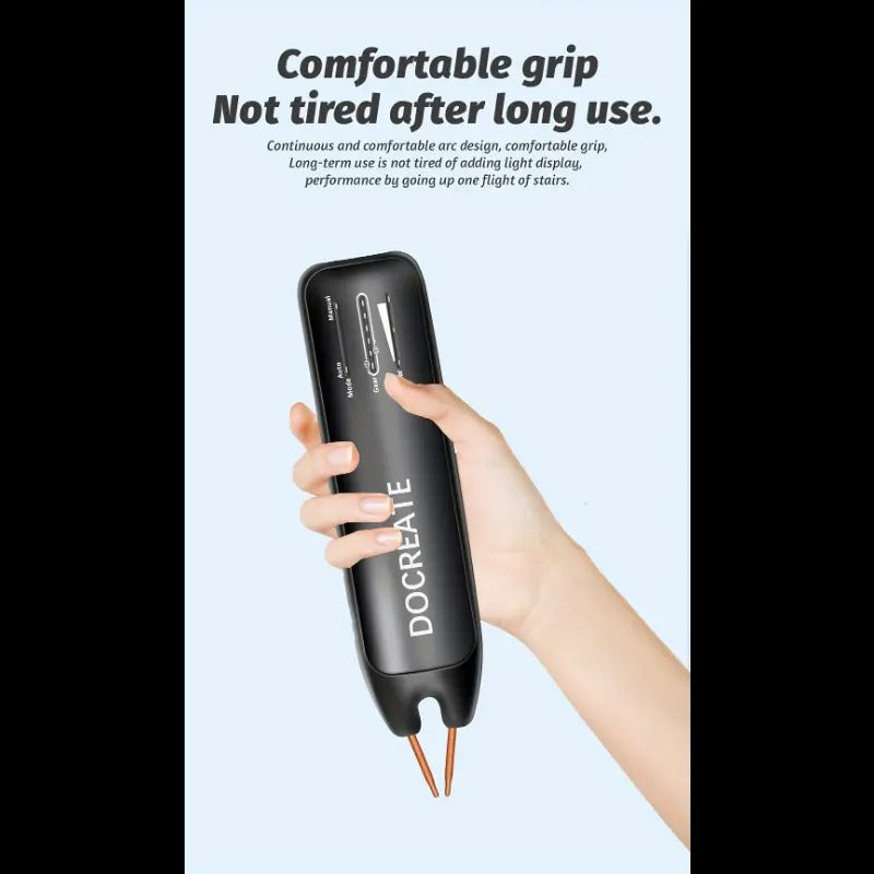 Handheld Wireless Spot Welder Machine - 11-Speed Adjustable Welder with Auto/Manual Mode, USB-C Fast Charging, Portable Welding Tool for Nickel, Iron, 18650 Batteries - Compact & Lightweight Design for Workshop, Factory