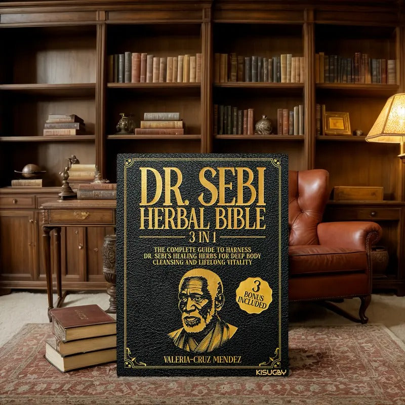 [3 IN 1, Dr. Sebi Herbal Bible] Dr. Sebi [3 IN 1] Herbal Bible | Complete Guide to Deep Body Cleansing and Lifelong Vitality