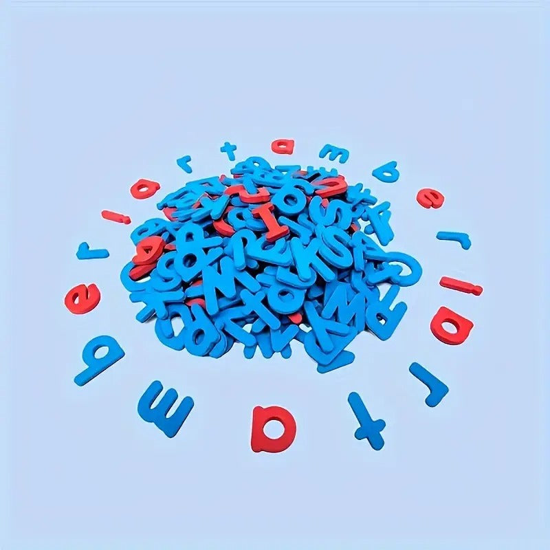 Classroom Alphabet Kit Colorful 237 Double Panels - Foam Alphabet Preschoolers Toddler Spelling And Learning - Refrigerator Magnets ABC