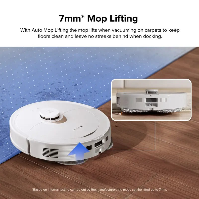 Roborock QXrevo Robot Vacuum and Mop with Self-Emptying, Self-Drying, 5,500Pa Suction, Obstacle Avoidance