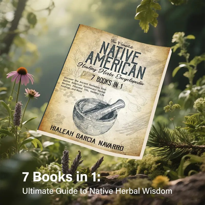 The Complete Native American Healing Herbs Encyclopedia - 7 Books In 1. Natural Remedies for Common Ailments.100+ Native American Herbs And Active Ingredients