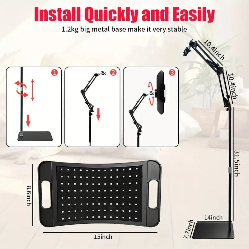 Red Light Relax for Face and Body, Red Infrared Light Relax Lamp with Stand LED 660nm Red Light-Relax& 850nm Infrared Light Device for Body prime day