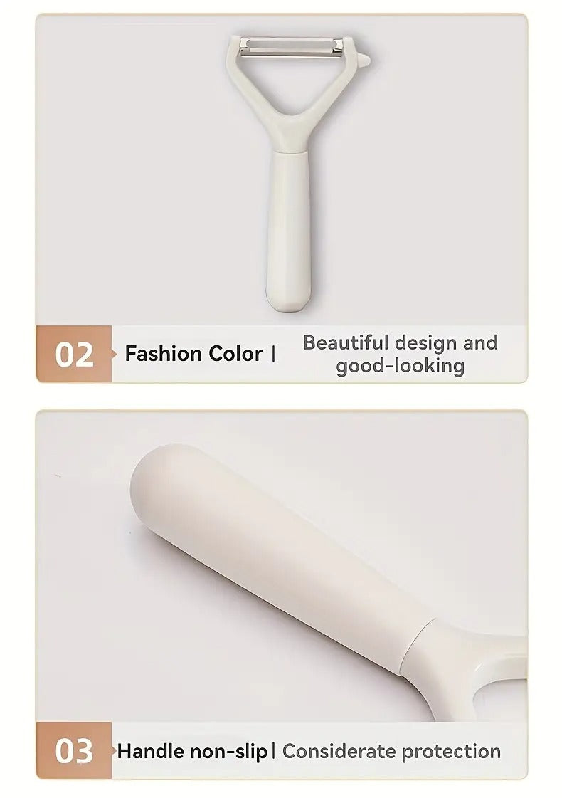 2pcs Set of Vegetable Peelers - Y And I Shapes, Fruit Straight-Edge Potato Peelers, Suitable for Potatoes And All Fruits And Vegetables, Essential Kitchen Tools, Practical Kitchen Tools