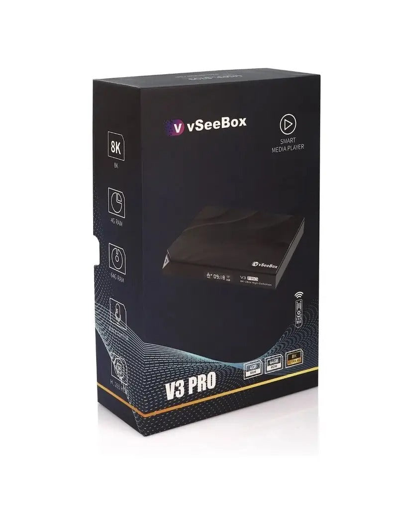 VSeeBox V3 Pro – Superbox Destroyer Android TV Box with Lifetime IPTV #1 Box on the Market!