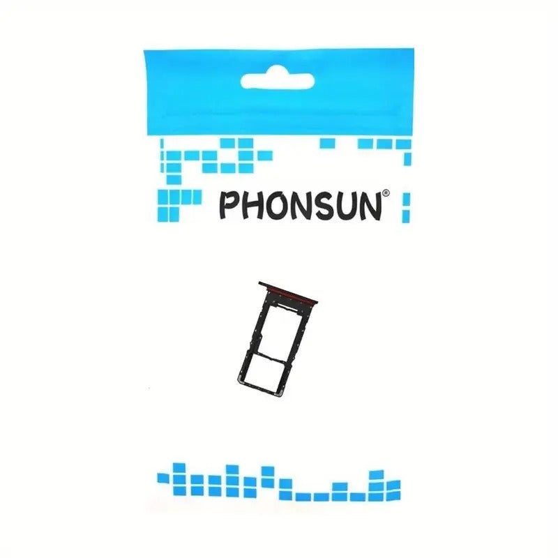 PHONSUN Waterproof SIM Card Tray & SD Card Holder for Samsung for galaxy A14 (5G) SM-A146U/A146U1/S146VL - Black Silicone with Waterproof Rubber Seal, Durable Protection, Easy Access Design, Phone Accessory, Sleek Accessory, Flexible Accessory