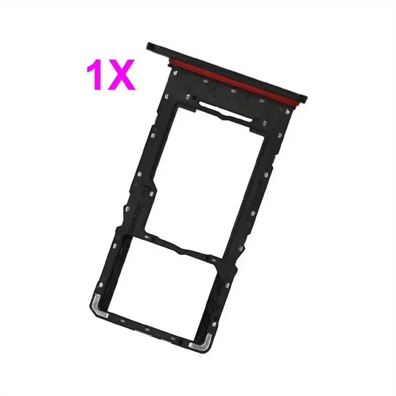 PHONSUN Waterproof SIM Card Tray & SD Card Holder for Samsung for galaxy A14 (5G) SM-A146U/A146U1/S146VL - Black Silicone with Waterproof Rubber Seal, Durable Protection, Easy Access Design, Phone Accessory, Sleek Accessory, Flexible Accessory