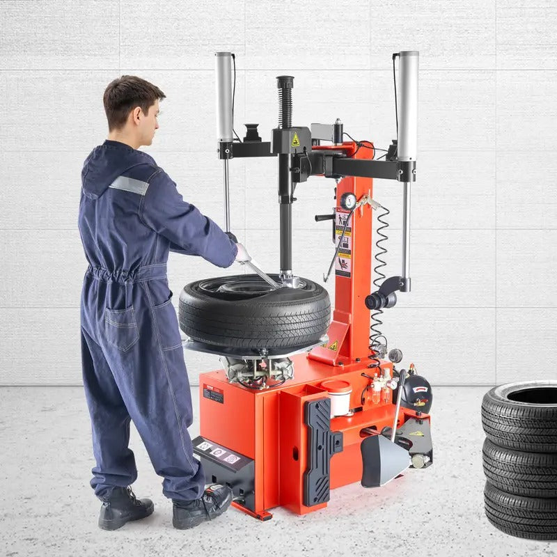 VEVOR Durable Electric Tire Changer Tire Changer Tire Balancer with 18" Spindle