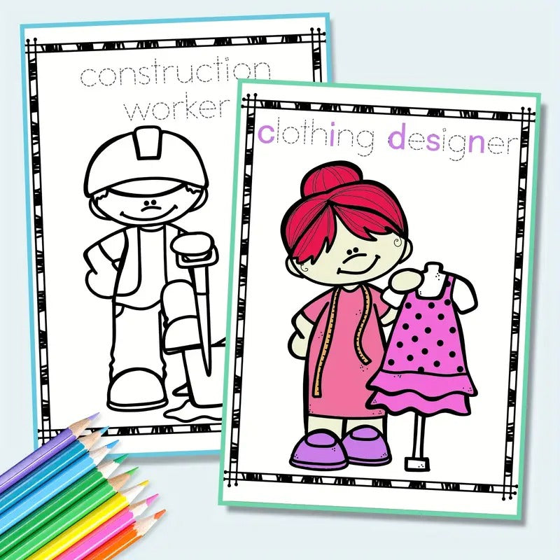 Alphabet Characters Become Animated: A Creative Writing And Coloring Experience for Young Learners