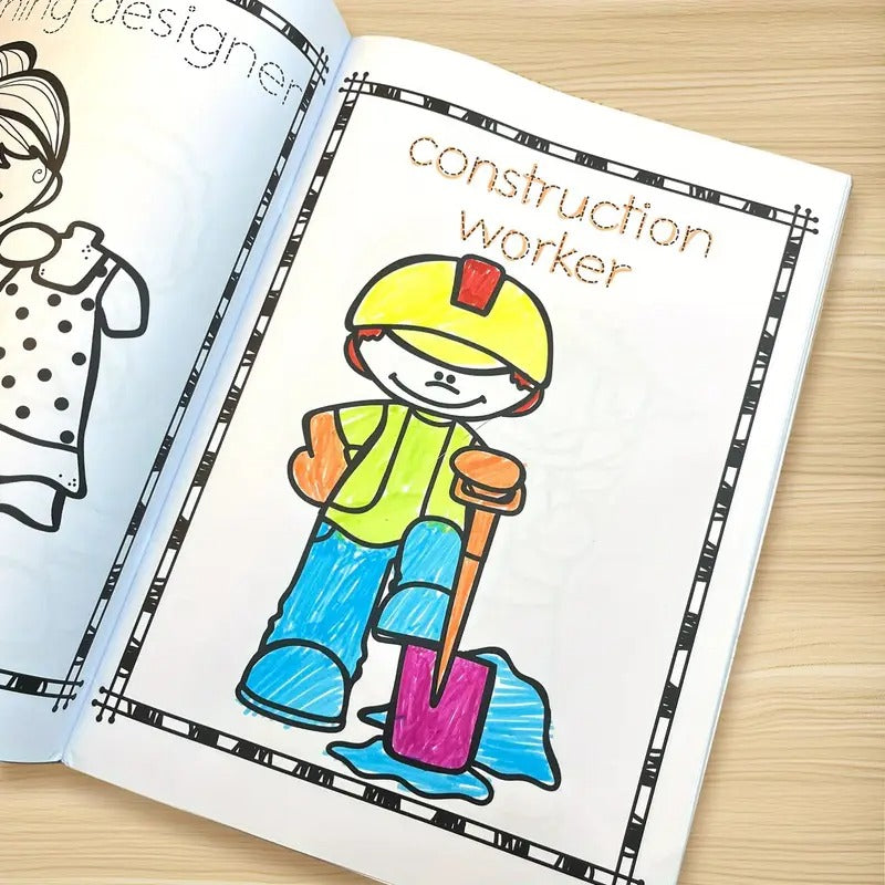 Alphabet Characters Become Animated: A Creative Writing And Coloring Experience for Young Learners