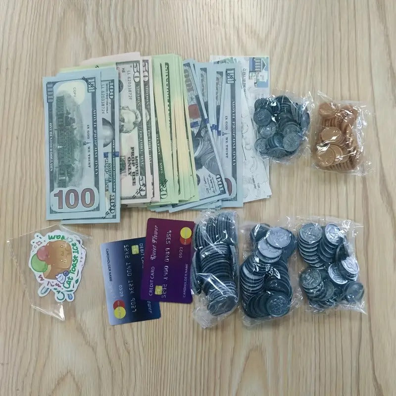 248pcs Play Fake Props, Learning Education Toys for Kids to Learn, Teaching Counting Resources Activity for Classroom, Develops Early Math Skills Toys Gift for Age 3 4 5 6 7 8+ Year Old