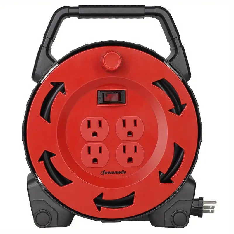 30Ft Red Hand-Held Reel HCRB30B