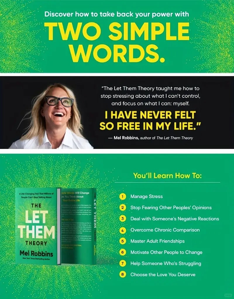 The let them theory:A Life Changing Tool That Millions of People Can't Stop Talking About