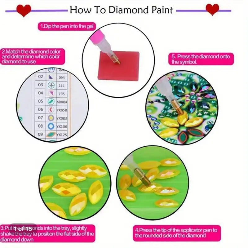 5D DIY Diamond Painting Kits for Adults 5D Diamond Art Kit for Beginners, Graceful Lady DIY Paint with Round Full Drill Diamonds Diamond Art Embroidery Craft for Home Wall Decor